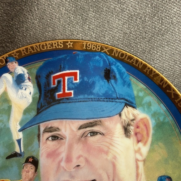 NWT. Vintage Nolan Ryan The strikeout Express collectors plate. - Picture 5 of 6